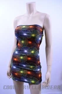 Final pic shows dress under UV light