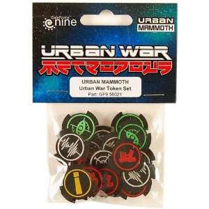  Urban War Urban War Token Set Toys & Games