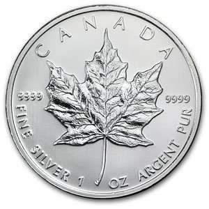    2011 Canadian Maple Leaf Silver Bullion Coin 