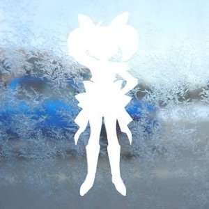  Sailor Moon White Decal Chibiusa Car Window Laptop White 