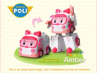   Package   Poli+Amber+Roi+Heli, Transformable Robot,Korean Animation