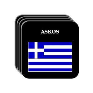  Greece   ASKOS Set of 4 Mini Mousepad Coasters 