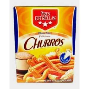 Tres Estrellas Churros Prepared Flour Grocery & Gourmet Food