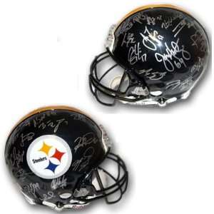   Steelers Team Signed Helmet 2005 Super Bowl