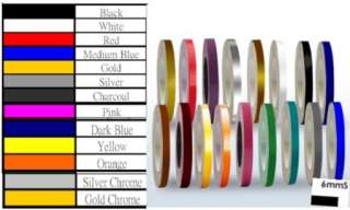 Guaranteed OEM Approved Automotive/Marine Grade Striping Tapes