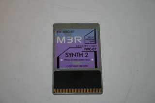Korg Synth 2 PCM Data RPC 07 Memory Sound Card M3R  