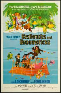 Bedknobs and Broomsticks U.S. One Sheet Movie Poster  
