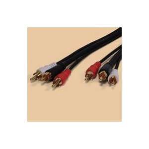  Stereo Dubbing Cable, 6 Ft. Length (HMLH61105) Category 