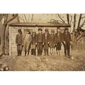   Bibb Mill #1, Macon, Ga. Tallest boy on right hand en