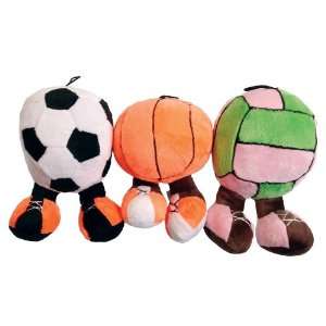   Plush Assorted 7 Spot Sprt Walkr Plush Astd 7 Toys