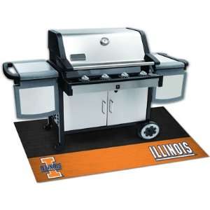  University of Illinois Grill Mat   NCAA