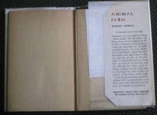 Animal Farm Orwell,George (First Edition 1946)  