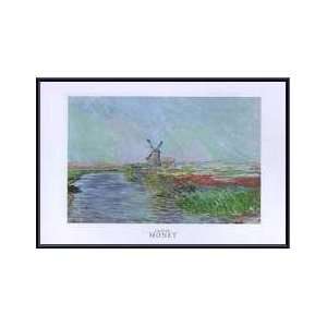   Hollande   Artist Claude Monet  Poster Size 24 X 36