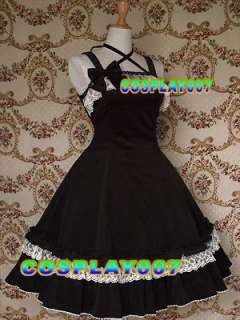 Gothic lolita enticement cosplay new made costume~dress  