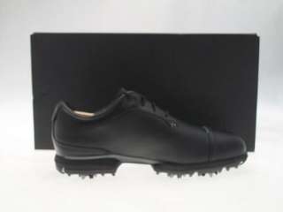 NIKE 2012 AIR TOUR PREMIUM GOLF SHOE BLACK MEDIUM SIZE 10  