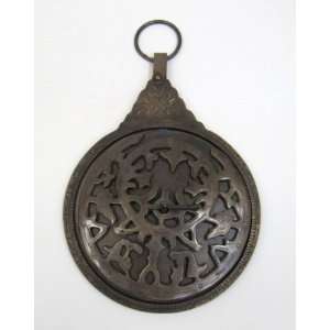  Ancient Arabic Calander   Astrolabe   Antique Brass Finish 