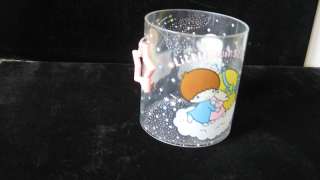 Sanrio Little Twin Stars Acrylic Pen/Pencil Cup Holder Stand 1976 