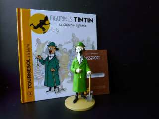 LARGE 5 TINTIN FIGURINE OFFICIAL COLLECTION #M03 CALCULUS WITH 