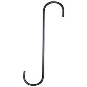  Hookery GH 12 S Extension Hooks, Black, 12 Inch Patio 