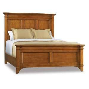  Abbott Place Panel Bed in Clear Natural Cherry   King 