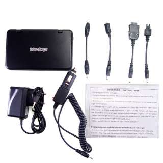 Solar Charger for Portable Electronics   Green Power Adapter  