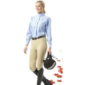 Equistar Pull On Ladies Breeches Black, 30 Sports 