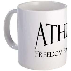  Atheism   Freedom for the Mind Religion Mug by  