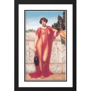   William 26x40 Framed and Double Matted Athenais