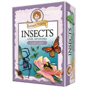  Prof. Noggins Trivia Card Game   Insects and Spiders Toys 