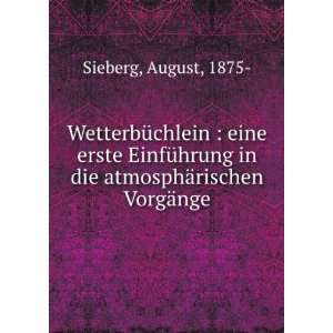  WetterbÃ¼chlein  eine erste EinfÃ¼hrung in die 