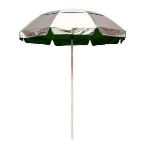  Forest Green Underside Solar UPF 50+ Beach Umbrella & Bag 