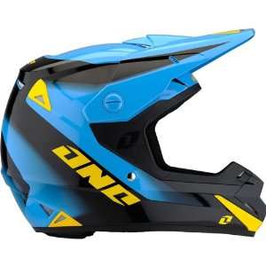 One Industries Chroma Atom Off Road/Dirt Bike Motorcycle Helmet   Cyan 