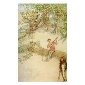 As you Like It by William Shakespeare, Act II, Scene V Premium Giclee 
