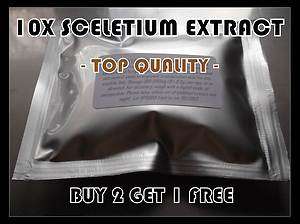 10x KANNA (Sceletium Tortuosum)   ANTIDEPRESSANT (in vivo)   BUY 2 GET 