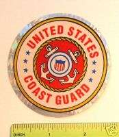 UnitedStates *COAST GUARD* Sparkly Window Sticker Decal  