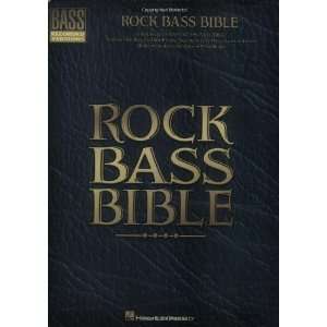  Rock Bass Bible [Paperback] Hal Leonard Corp. Books