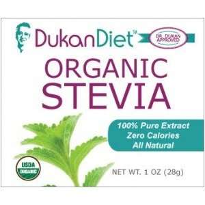 Dukan Diet Organic Stevia   1 oz.  Grocery & Gourmet Food