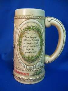 Beer Stein STROHS #65474 Exclusive by Ceramarte in Brazil 7 1/2 