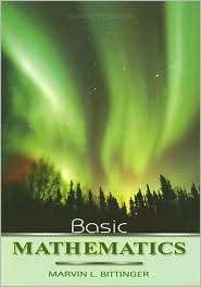 Basic Mathematics, (0321388232), Marvin L. Bittinger, Textbooks 