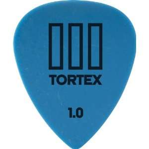  Dunlop Tortex T3 Sharp Tip Guitar Picks 12 Pack 1.00 MM 