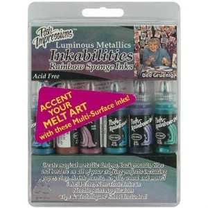   Rainbow Ink Kit   Luminous Metallics Arts, Crafts & Sewing