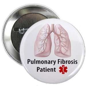  PULMONARY FIBROSIS PATIENT Medical Alert Symbol 2.25 inch 