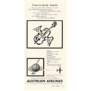  1962 Austrian Airlines Come to Lovely Austria on Wings of 