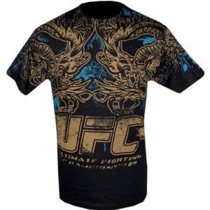  UFC Dragon Belt Black T Shirt