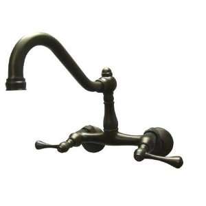 Elements of Design ES3225PL Hot Springs Two Handle Wall Mount Kitchen 