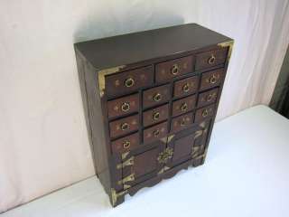 An Antique Chinese Apothecary Chest, Herb Cabinet  