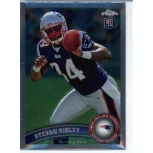 2011 Topps Chrome Refractors #193 Stevan Ridley RC   Baltimore Ravens 