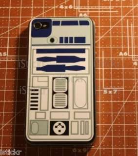 R2D2 Star Wars iPhone 4 Decal Sticker Skin  