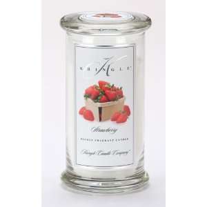    Strawberry Large Apothecary Jar Kringle Candle