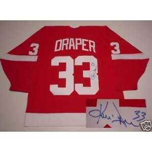  Signed Kris Draper Jersey   08cup Patch
